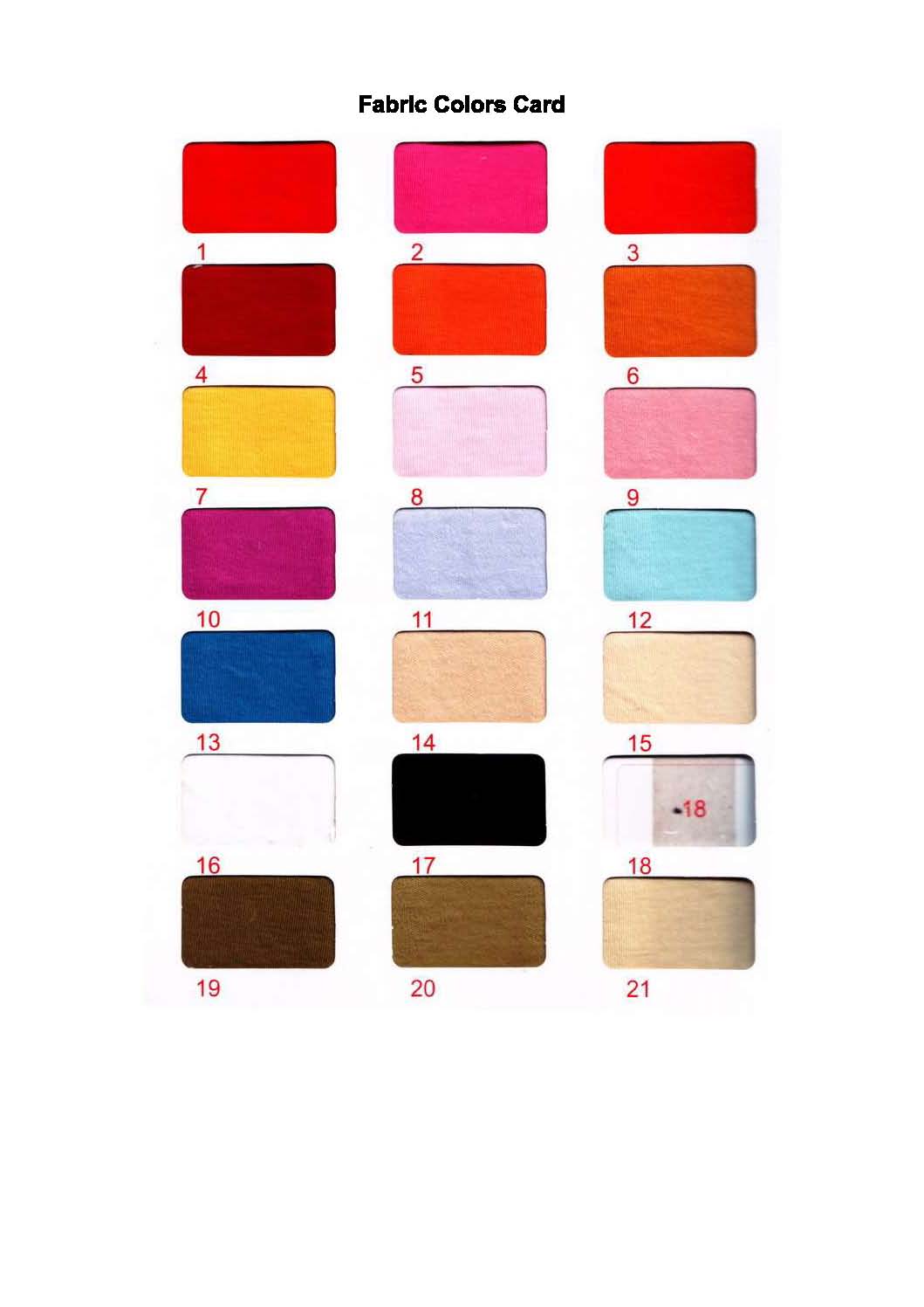 baby clothes color card 1